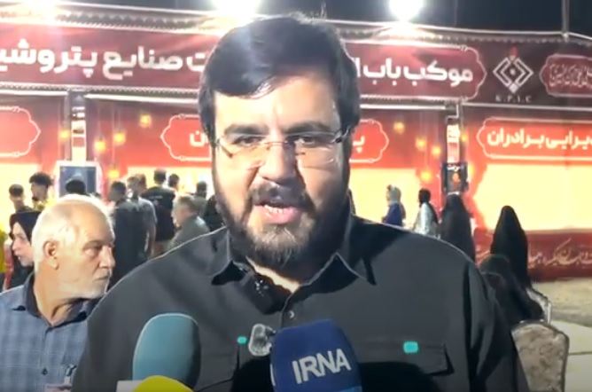 خدمات‌رسانی پتروشیمی کرمانشاه به زائران اربعین